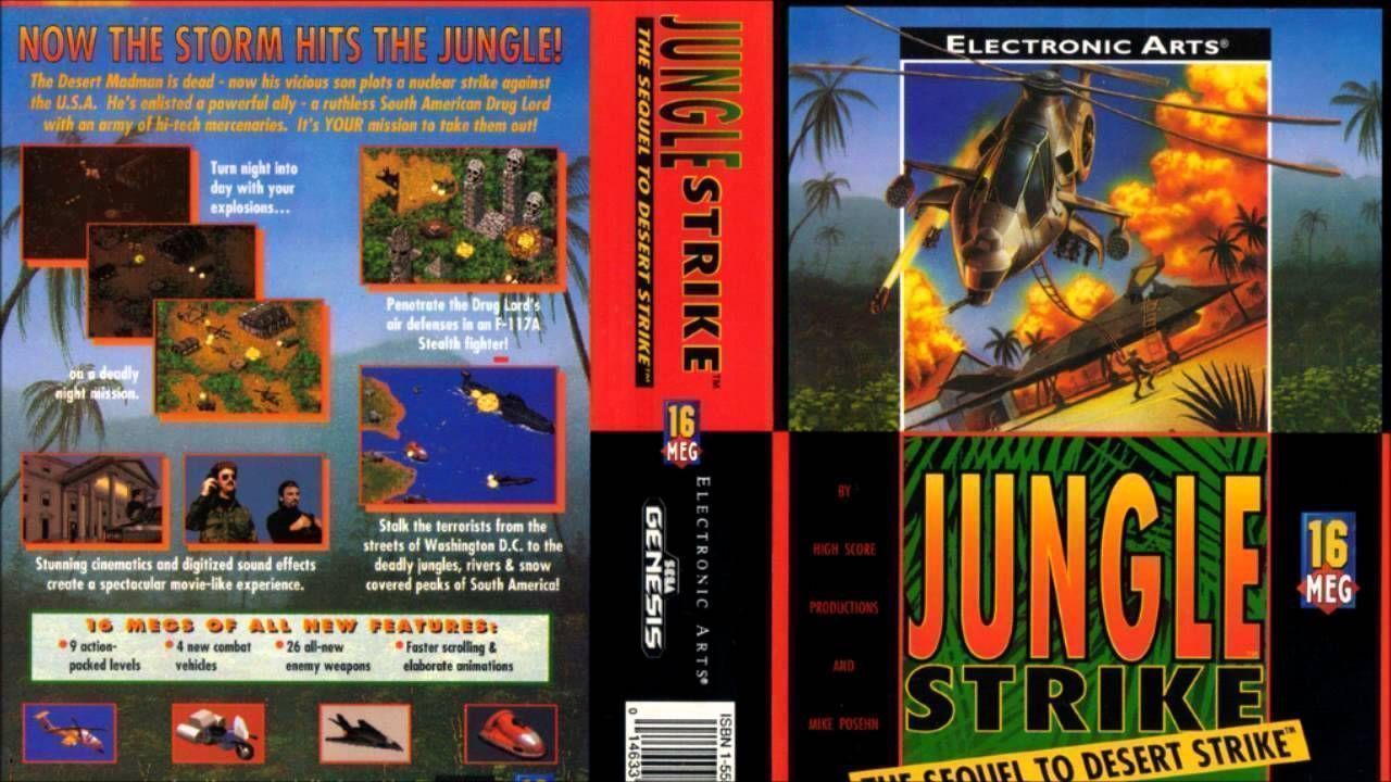 Jungle Strike (UEJ) (USA) Game Cover
